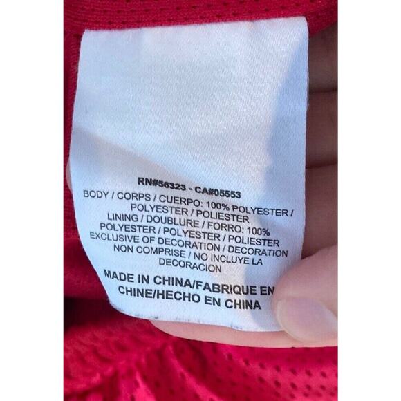 Nike Basketball Shorts Size Large Men’s Red - Picture 4 of 9